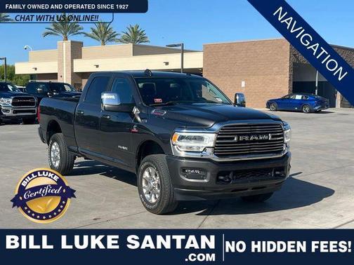 Crystal Metallic 2024 RAM 2500 Laramie Crew Cab 4x4 6'4' Box