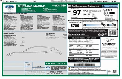 2022 Ford Mustang Mach-E Premium