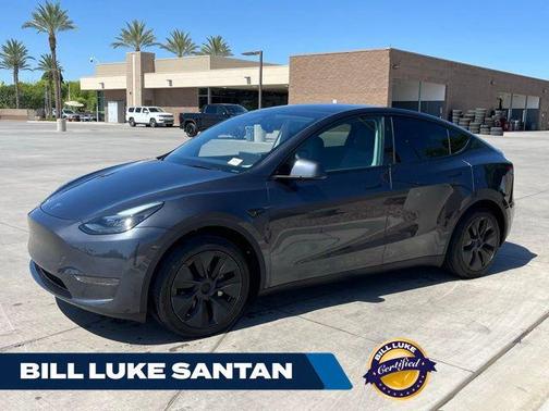 Stealth Grey 2025 Tesla Model Y Long Range Dual Motor Rear-Wheel Drive