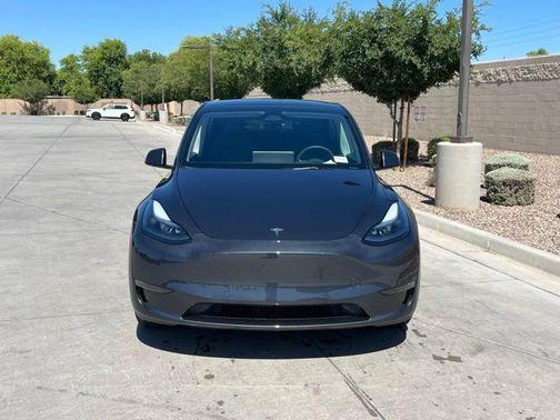 Stealth Grey 2025 Tesla Model Y Long Range Dual Motor Rear-Wheel Drive