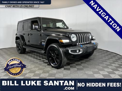 2022 Jeep Wrangler Unlimited 4xe Sahara