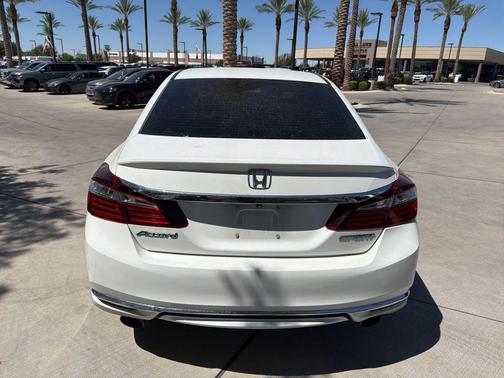 White Orchid Pearl 2017 Honda Accord Sport