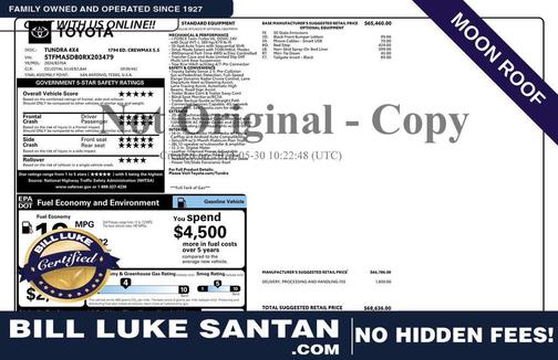 2024 Toyota Tundra 1794 Edition