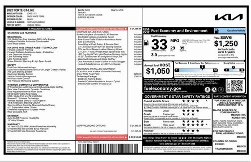 2022 Kia Forte GT-Line
