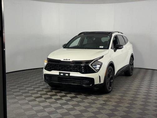 Snow White Pearl 2025 Kia Sportage Plug-In Hybrid X-Line Prestige