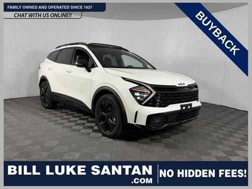 Snow White Pearl 2025 Kia Sportage Plug-In Hybrid X-Line Prestige