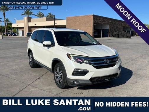 White Diamond Pearl 2016 Honda Pilot EX-L