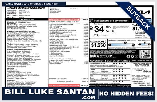 2025 Kia Sorento Hybrid SX Prestige