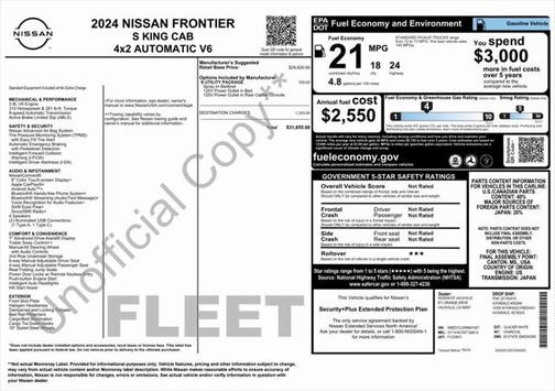 2024 Nissan Frontier S