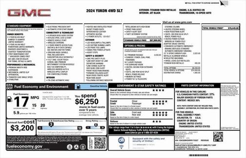 2024 GMC Yukon SLT