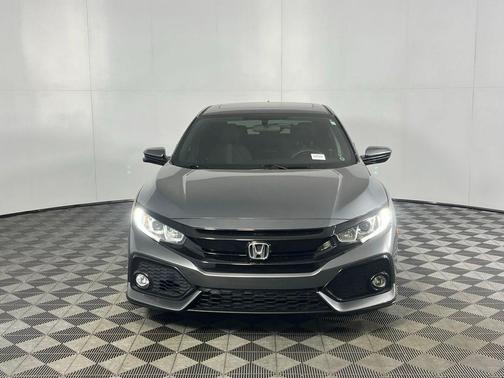 Gray 2018 Honda Civic EX
