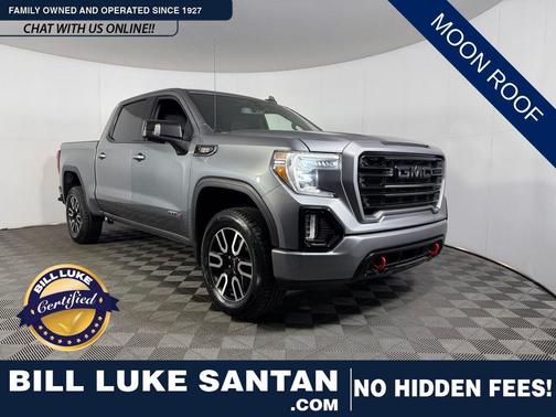 Steel Metallic 2021 GMC Sierra 1500 AT4