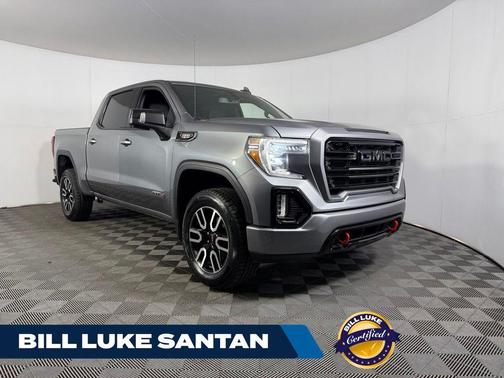 Steel Metallic 2021 GMC Sierra 1500 AT4