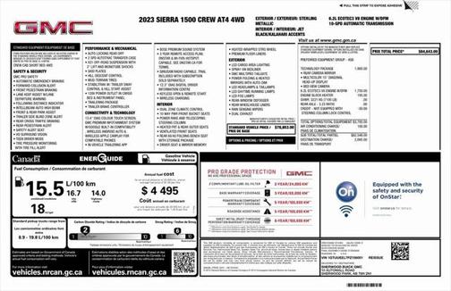 2023 GMC Sierra 1500 AT4