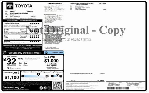 2022 Toyota Camry SE