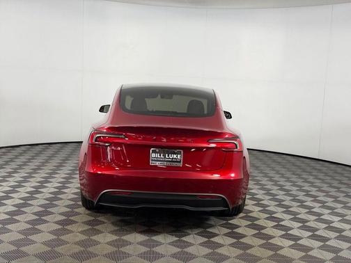 Pearl White Multi-Coat 2025 Tesla Model 3 Long Range