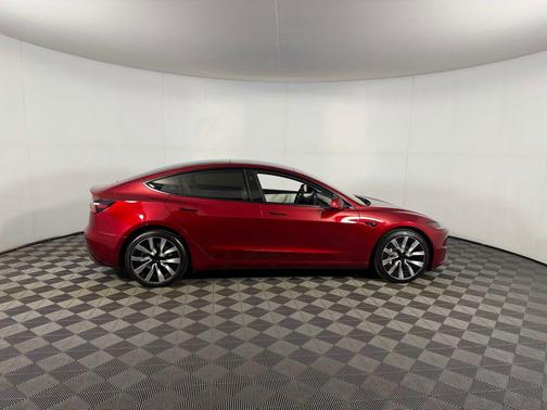 Pearl White Multi-Coat 2025 Tesla Model 3 Long Range