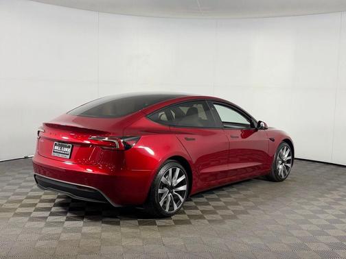 Pearl White Multi-Coat 2025 Tesla Model 3 Long Range