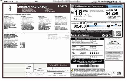 2023 Lincoln Navigator Reserve