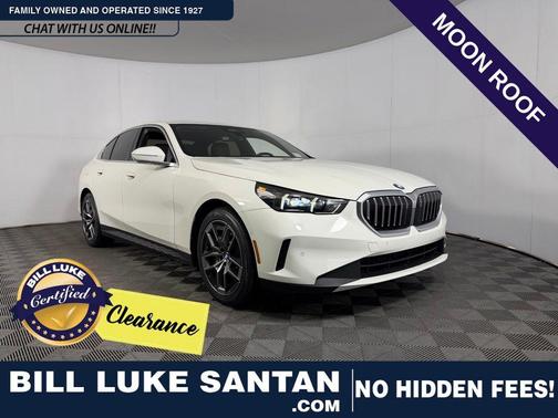 White 2026 BMW 530 530i