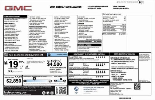 2024 GMC Sierra 1500 Elevation