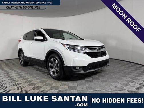 Platinum White Pearl 2019 Honda CR-V EX-L