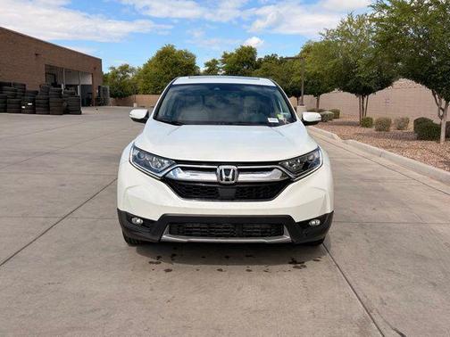 Platinum White Pearl 2019 Honda CR-V EX-L