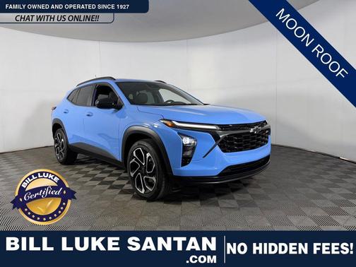 Fountain Blue 2024 Chevrolet Trax FWD 2RS