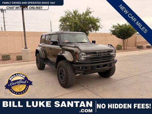 Shelter Green Metallic 2025 Ford Bronco Raptor