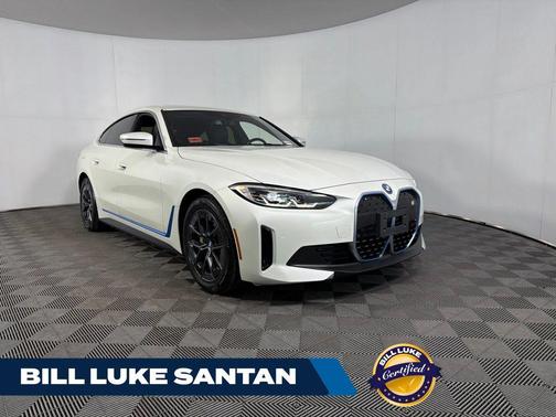 Mineral White Metallic 2023 BMW i4 Gran Coupe eDrive40
