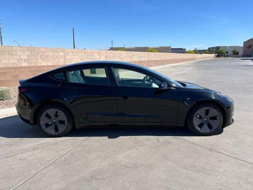 Solid Black 2023 Tesla Model 3 Standard Range