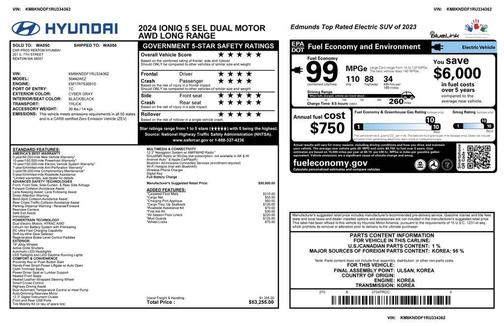 2024 Hyundai IONIQ 5 SEL