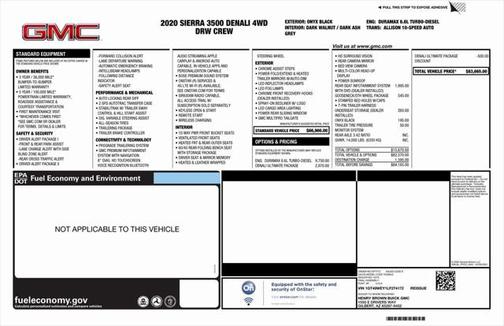 2020 GMC Sierra 3500 Denali