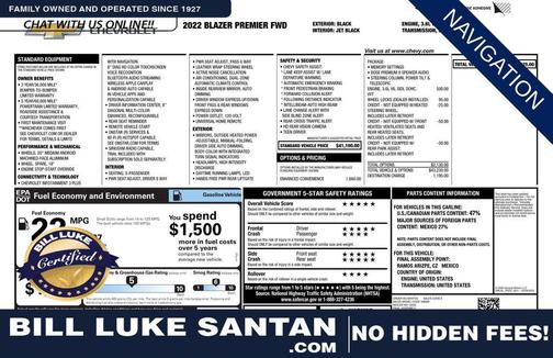 2022 Chevrolet Blazer Premier