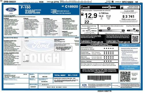 Gray 2024 Ford F-150 Tremor