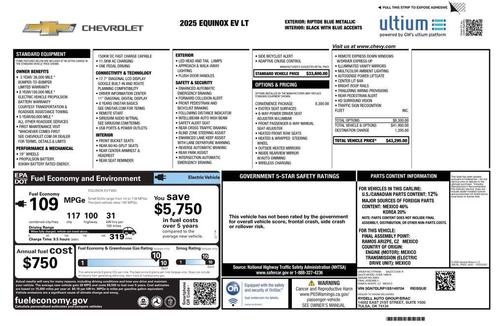 2025 Chevrolet Equinox EV LT