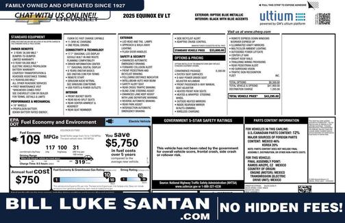 2025 Chevrolet Equinox EV LT