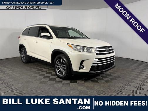 Blizzard Pearl 2019 Toyota Highlander XLE