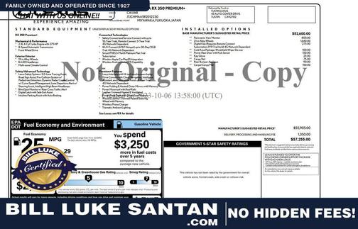 2024 Lexus RX 350 Premium Plus