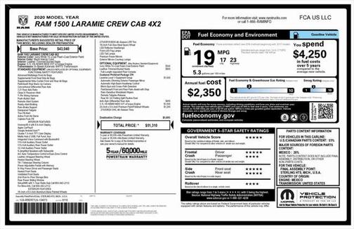 2020 RAM 1500 Laramie