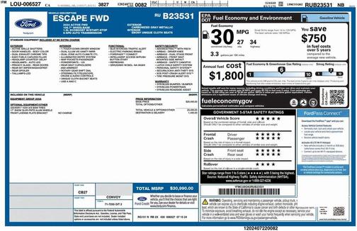 2024 Ford Escape Active