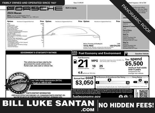 2024 Porsche Macan T