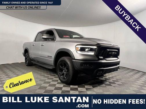 Billet Silver Metallic Clearcoat 2022 RAM 1500 Rebel