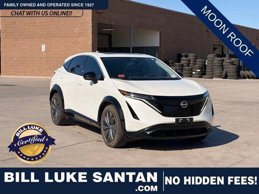 White Pearl 2024 Nissan ARIYA EVOLVE+