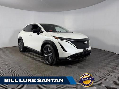 White Pearl 2024 Nissan ARIYA EVOLVE+