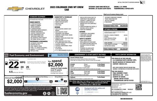2023 Chevrolet Colorado WT