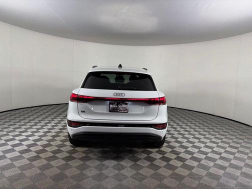 Glacier White 2025 Audi Q6 e-tron Premium Plus