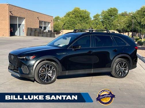 Jet Black 2025 Mazda CX-70 PHEV Premium Plus