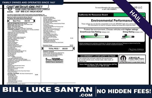 2025 RAM ProMaster 3500 High Roof
