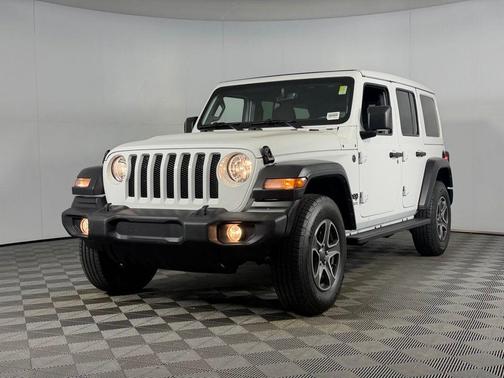 Bright White Clearcoat 2022 Jeep Wrangler Unlimited Sport